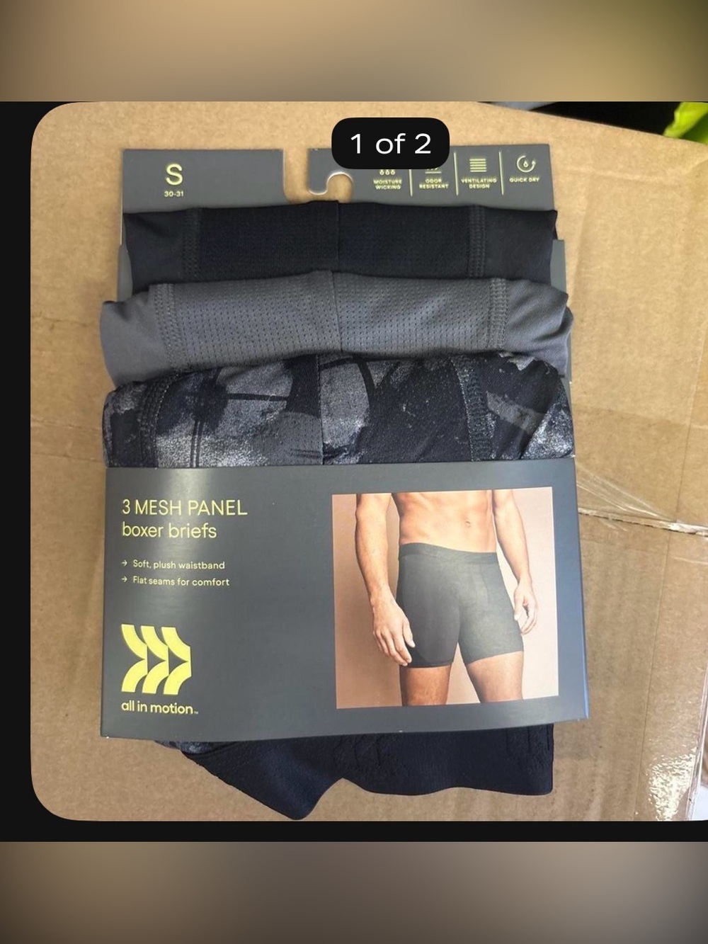 5/$10 New item…Mens boxer